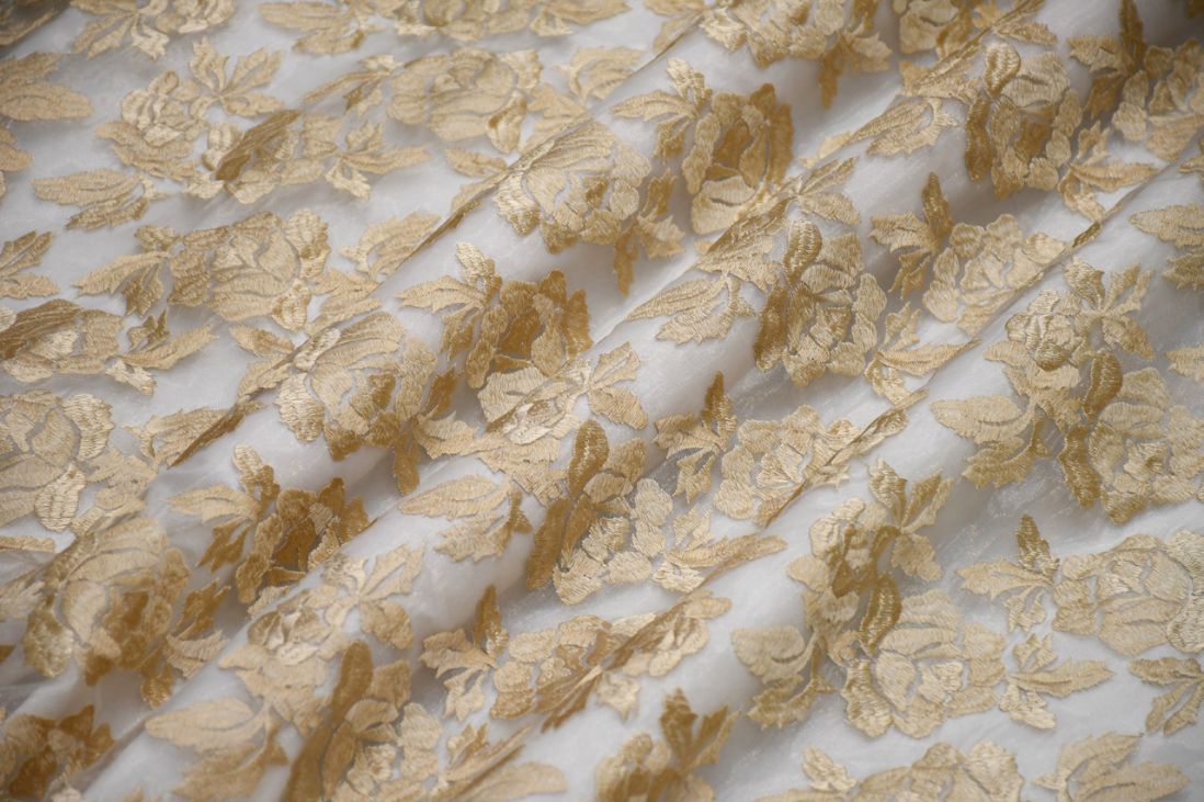 Embroidered Voile