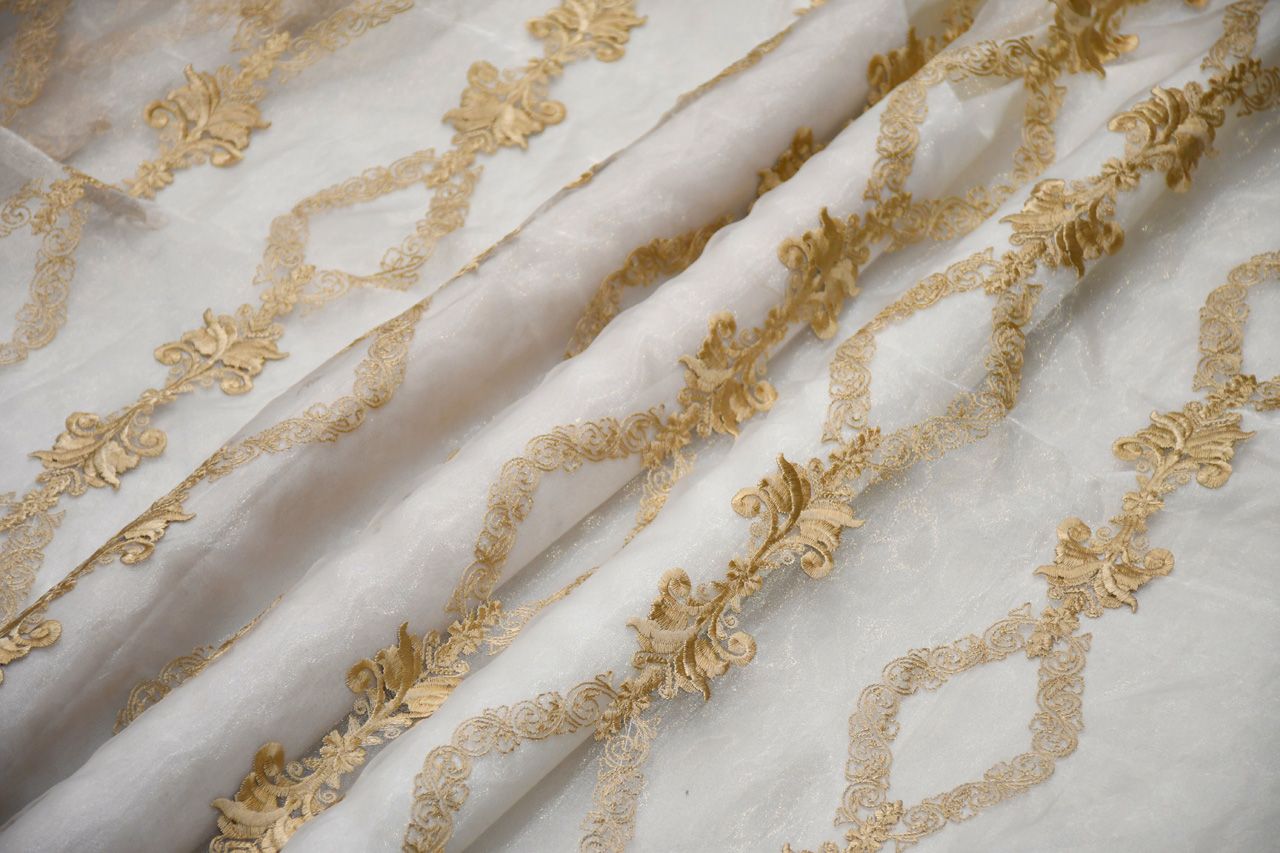 Embroidered Voile